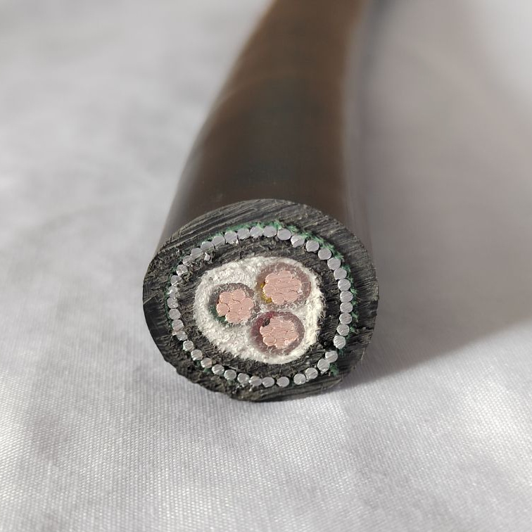 Yjv32 0.6/1kv 3*10 10mm 3 Núcleo 3X10mm 3X10mm2 Cable Eléctrico de Cobre XLPE PVC Blindado Subterráneo