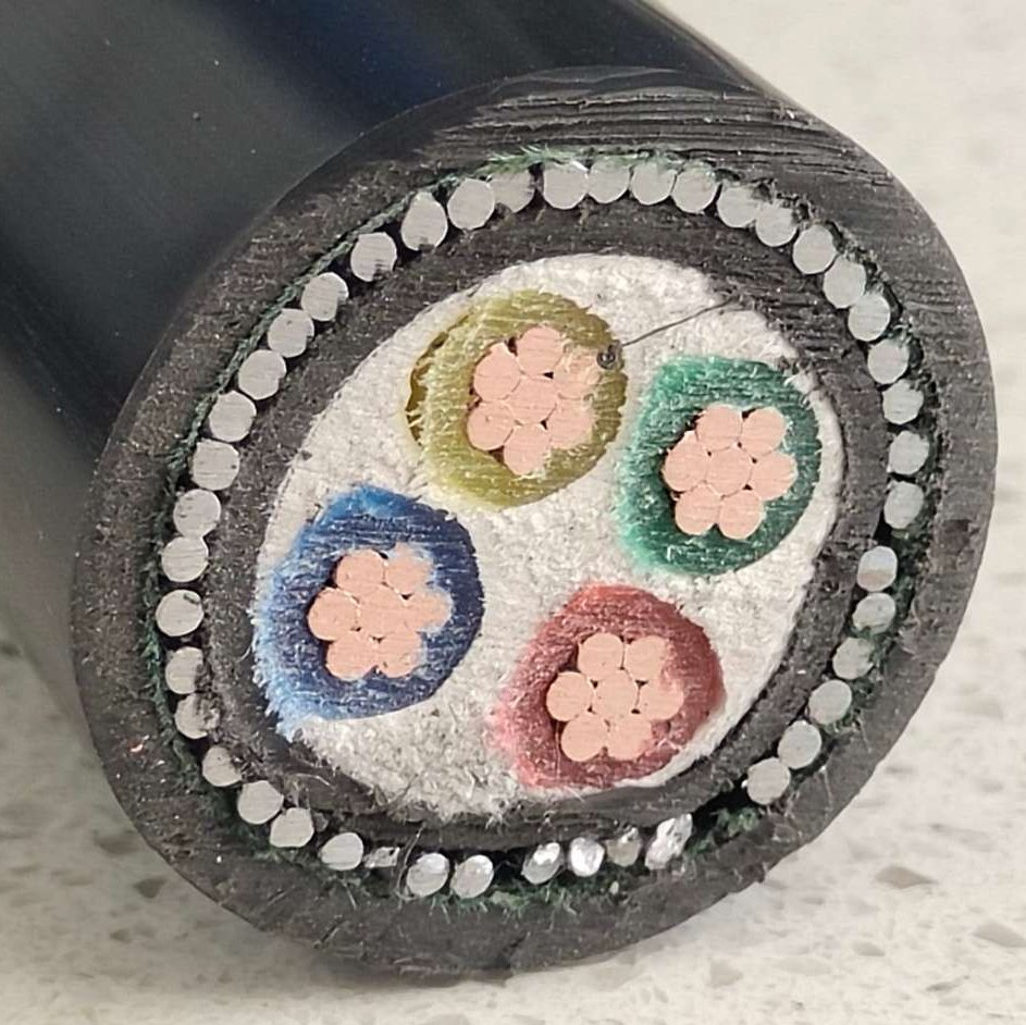 Yjv32 4*10 4X10mm2 4X10mm 0.6/1kv Armoured Copper Power Cable