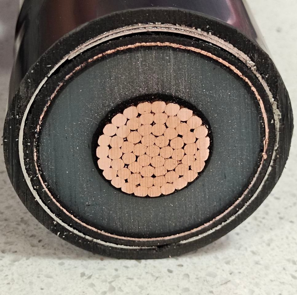 Yjv62 26/35kv Cu/XLPE/Cts/PVC/Sta/PVC 1X400 Sqmm 1X400mm2 Steel Tape Armoured Copper Power Cable