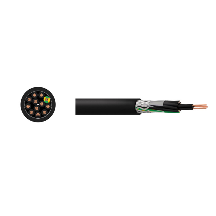 Yslycy 0.6/1kv Black Flexible PVC Insulated and Sheath Power Control Cable