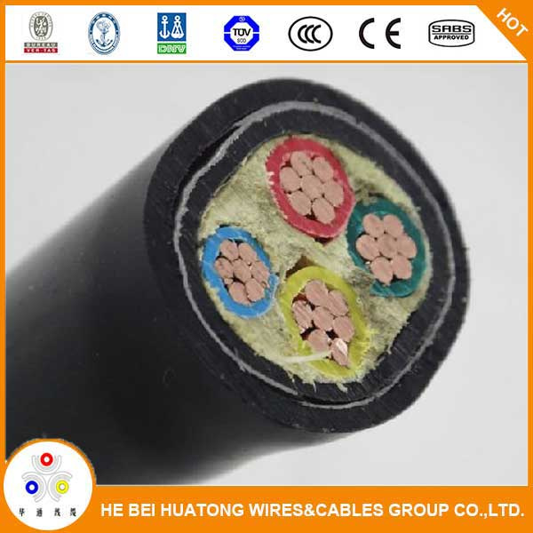 0.6/1kv 4*25mm2 4*35mm2 Cu/XLPE/PVC/Sta/PVC Cable