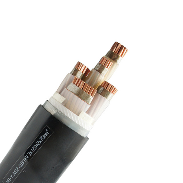 0.6/1kv 4 Cables eléctricos armados con aislamiento de PVC y certificado CE