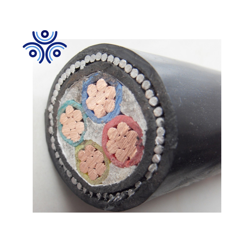 0.6 /1kv Cu/XLPE/Swa/PVC Flameretardant 3X240sqmm Power Cable with IEC60502-1