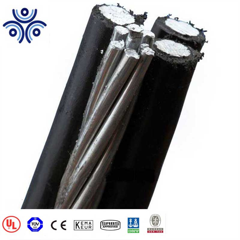 0.6/1kv Cable Aéreo de Conjunto Paralelo o Trenzado con Aislamiento XLPE