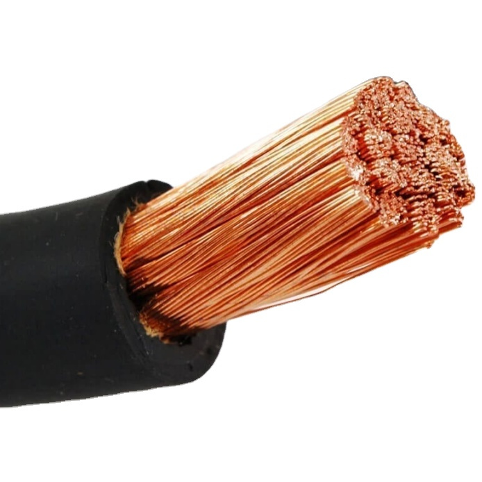 1/ 0 2/0 Gauge AWG Flexible Rubber Copper Welding Cable