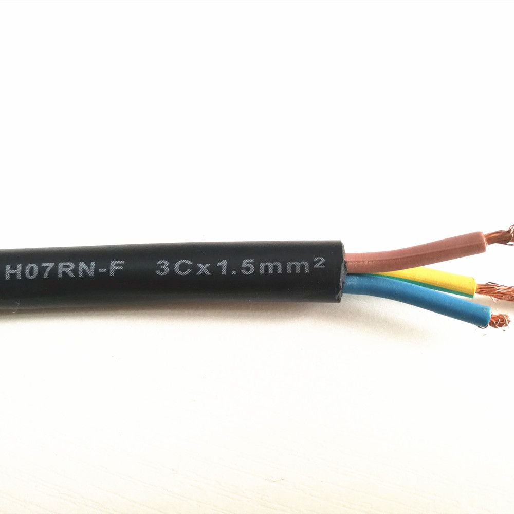 1.5mm2-400mm2 Yc Standard Export Drum Electrical Wire H07rn F Cable