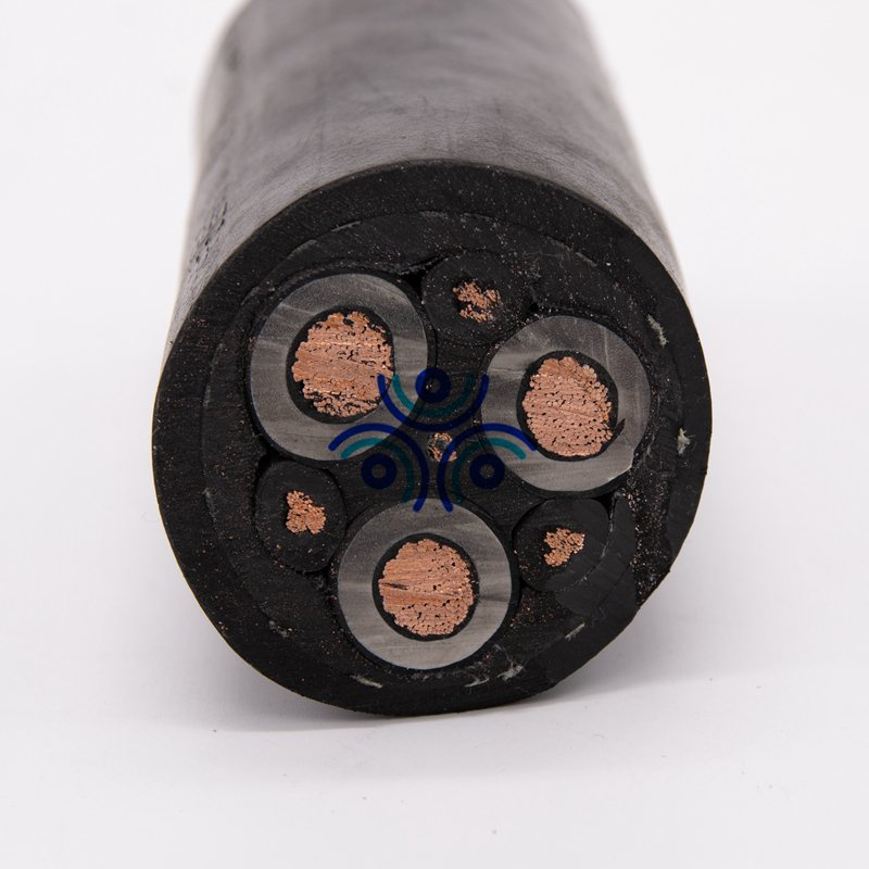 11kv Trailing Cable Type 241.1 with Power Conductor Earth Conductor Central Pilot Core