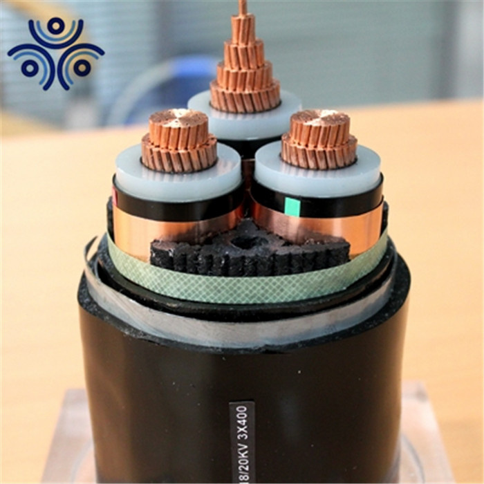11kv15kv 33kv PVC Sheathd Aluminum PVC XLPE PE Insulated Underground Medium Voltage Mv Power Wire Copper Cable Industrial Armoured Yjv22 Yjv32 Yjv62 Electrical