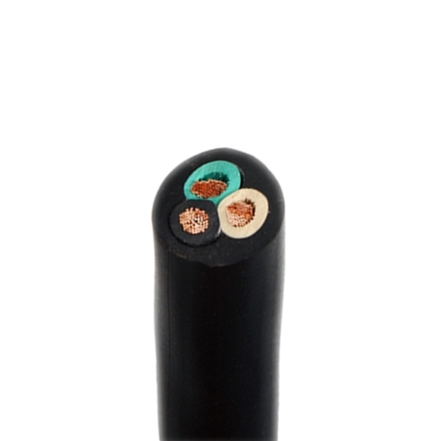 12/3 Soow Sjoow Black Rubber Cord Outdoor Wire