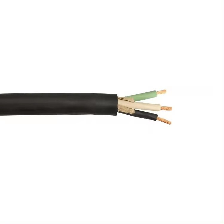 12 AWG 3c 12/3-Soow Black 600V Portable Cord Cable