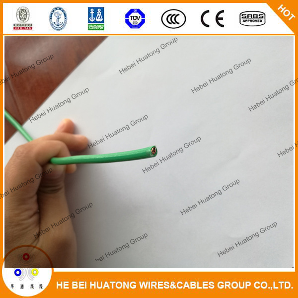 12gauge Cable Thhn negro sólido o trenzado con UL83