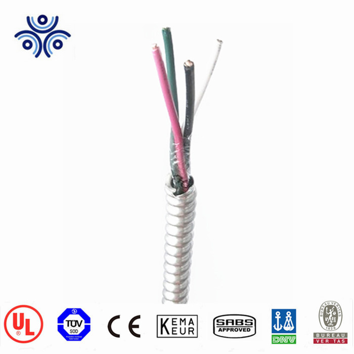 14/3 AC90 Aluminum Armour RW90 XLPE 90c Solid Copper cUL Listed C-S-a Standard Building Wire