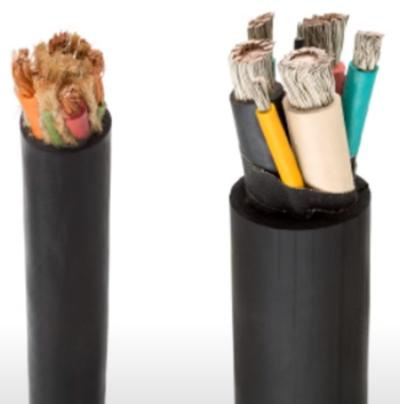 2000V Type W UL1650 Cu/Epr/CPE Industrial Mining Portable Power Cable