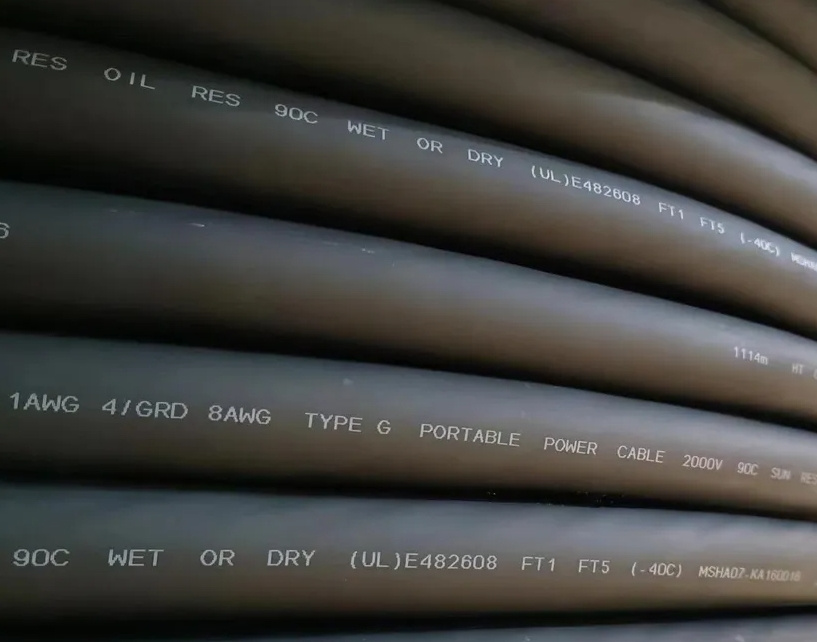 2kv Epr Insulated and CPE Sheathed Types G/G-Gc/Shd-Gc Portable Power Cable Icea S-75-381