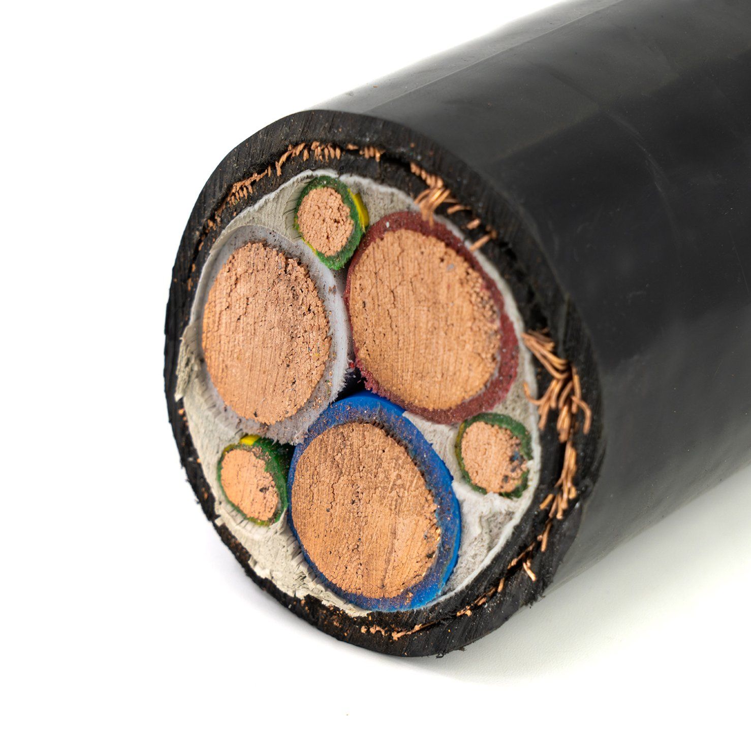 2kv Flame Retardant Cross-Linked Polyolefin 535mcm 1c Type P Power Cable with UL1309 Electrical Wires and Cable