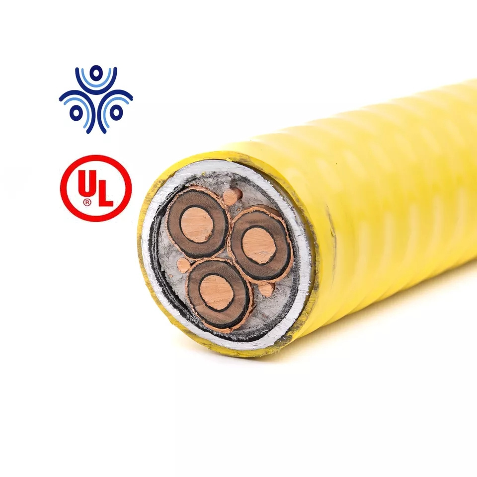 3 Conductors Epr PVC 5kv-133% 8kv-100% Mc-Hl Armored Cable