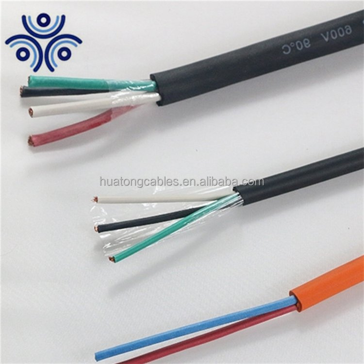 300/500V 3 Núcleo 1.5 mm2 Cabo Flexível de Borracha Macia H05rn-F