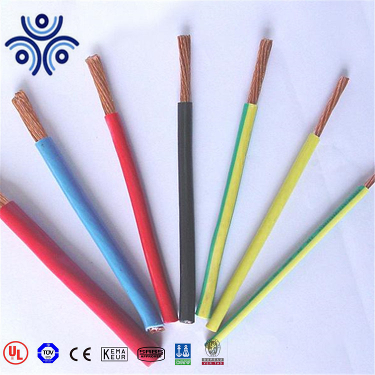 300/500V or 450/750V PVC Insulated Electric Cable 1.5mm2, 2.5mm2, 4mm2 BV Wire