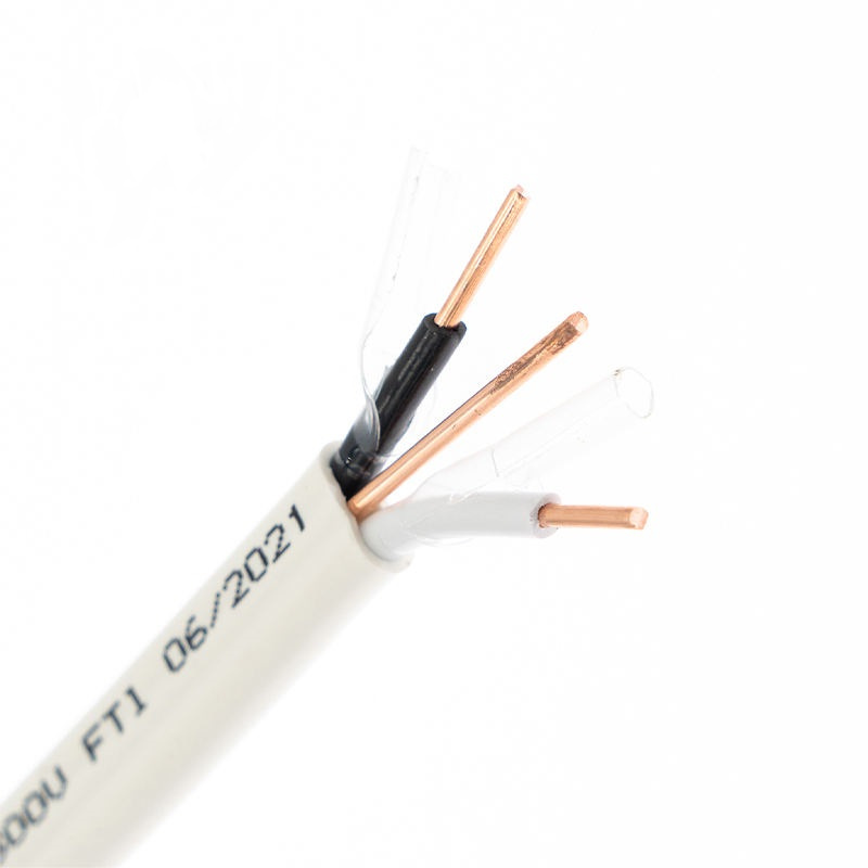 300V Canadian Electrical Cable Flat Copper 14/2 12/2 Nmd90 Wire Use for House Building