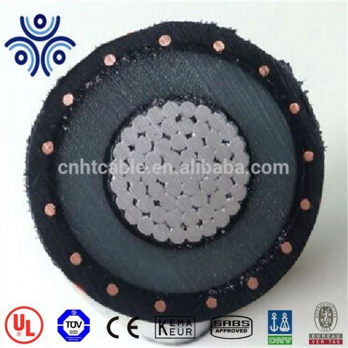 35kv 133% LLDPE Jacket Concentric Neutral Mv-90 Cable
