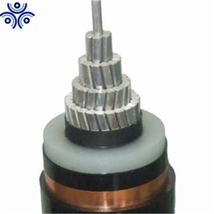 35kv 4/0AWG 250mcm 750kcmil 100%Tr-XLPE Insulated Copper Tape Shield PVC Sheatehd Al Mv-90 Cable