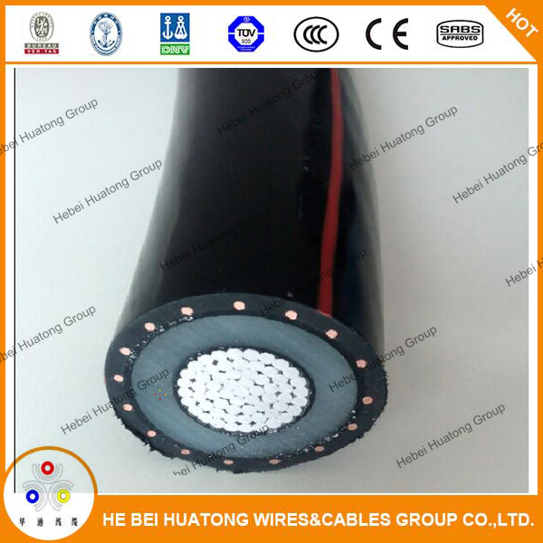 35kv Copper Conductor 133% Insulation 1/0 2/0 3/0 Size Level Mv-90/Mv-105 Urd Power Cable