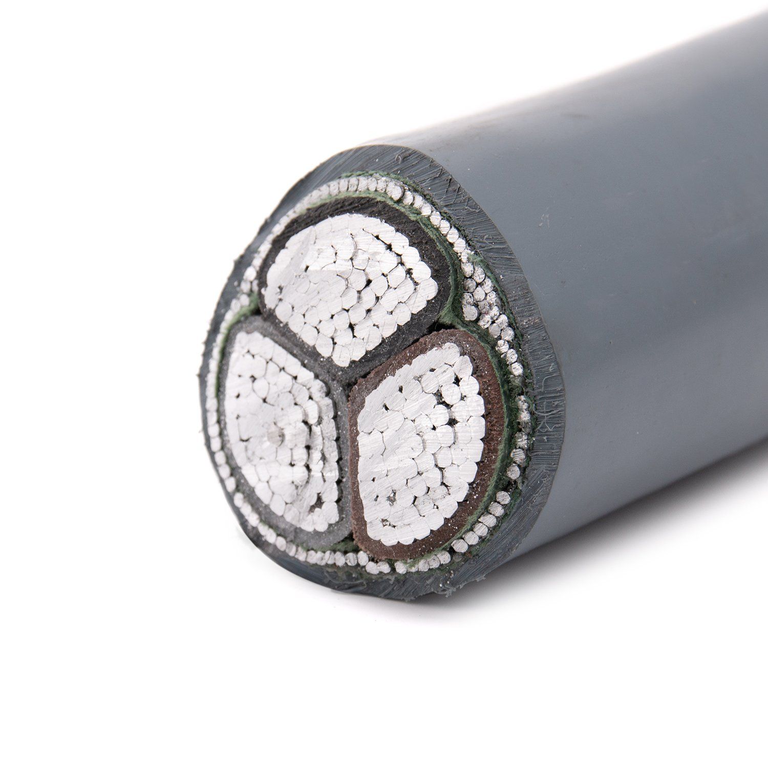 35kv XLPE Insulated Aluminum Comductor 3 Core 120mm2 High Voltage Power Cable