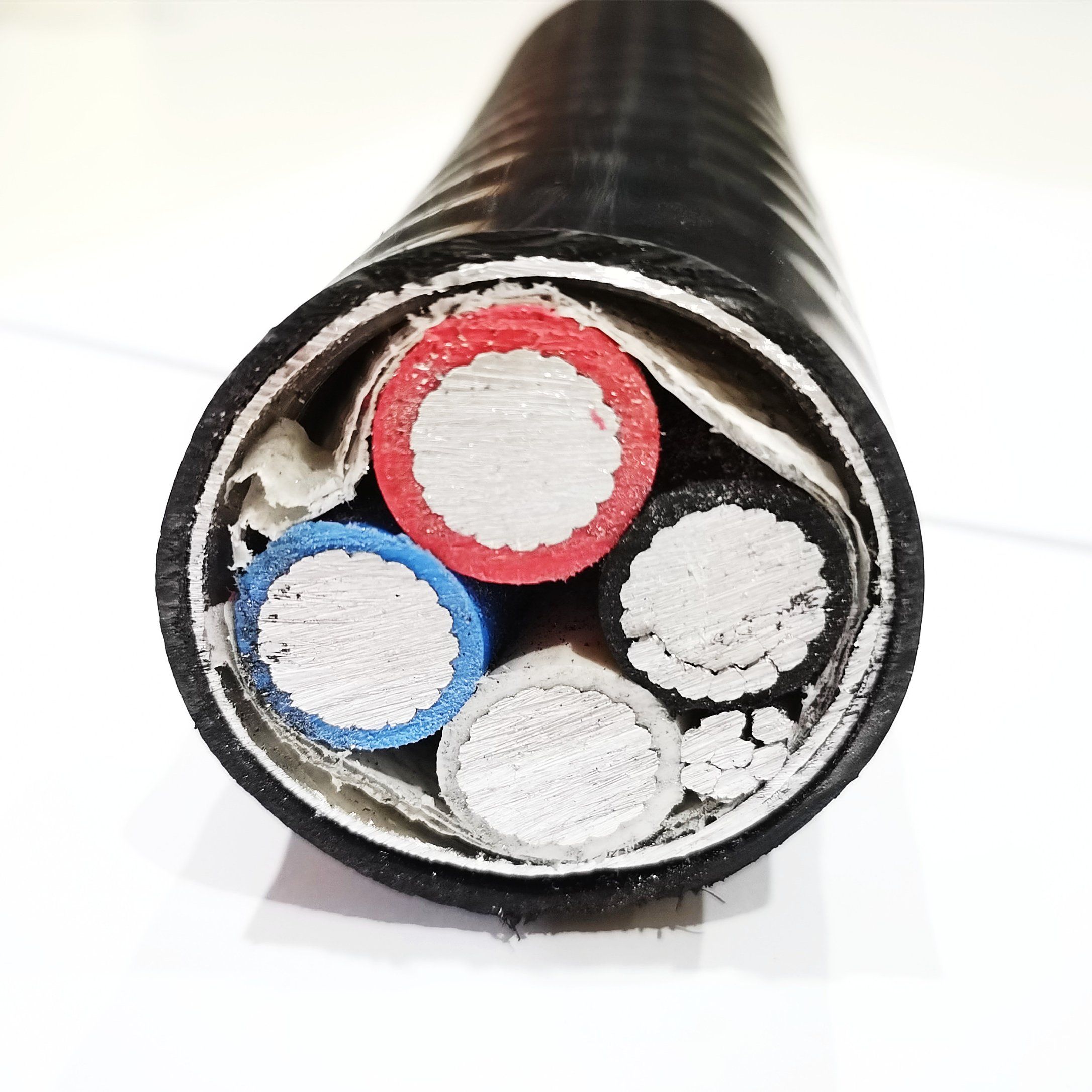 3c 4c Aluminium Conductor Interlocked Armoured PVC Sheath Acwu90 Power Cable