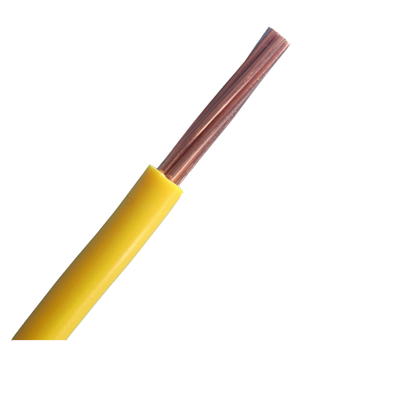 450/750V 1.5mm2 2.5mm2 4.0mm2 6.0mm2 Cable de cobre aislado en PVC H07V-U/H05V-R/H07V-R Cable