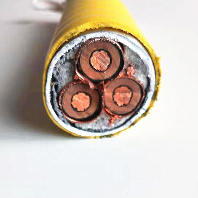 5kv/8kv 133% or 100% Insulated 3 Core 1AWG 2AWG with Ground Conductor Mv-105 Mc-Hl Cable