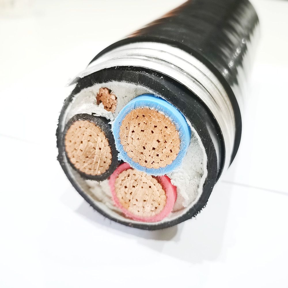 6/3 Teck 90 Bare Copper Aluminum Interlocked Armored Cable with Ground
