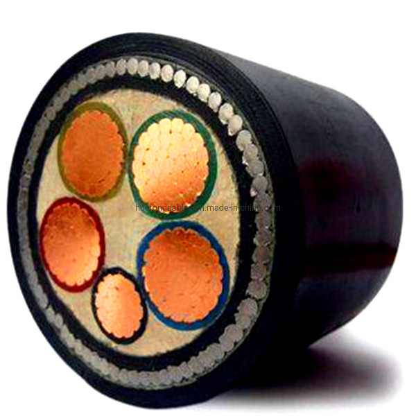 600/1000V 3 Cores PVC Electrical Cable Copper Conductor Aluminum Conductor XLPE Insulation PVC Sheath Power Cable