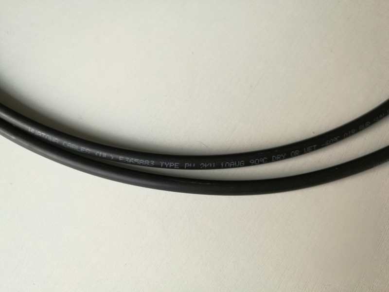 600V 1000V 2000V 10AWG 8AWG Câble PV avec UL4703
