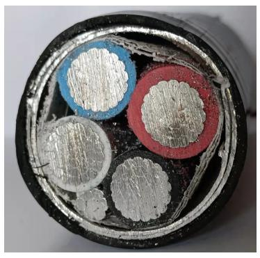 600V 3 or 4 Core with Ground Aluminum XLPE Insulated Aia Armoured PVC Acwu90 Power Cable