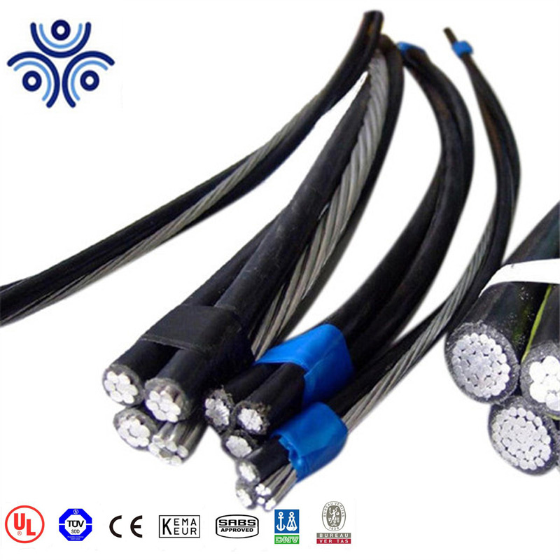 600V ASTM Standard Aerial Bundle XLPE Insulation 4*16mm2 ABC Cable