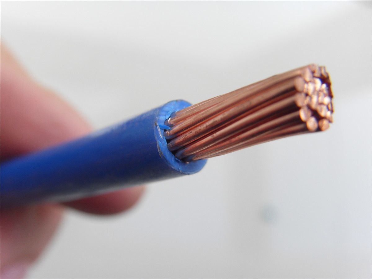 600V UL83 2/0AWG 4/0AWG 500mcm Câble électrique en cuivre avec conducteur en PVC isolant et gaine en nylon, certifié UL