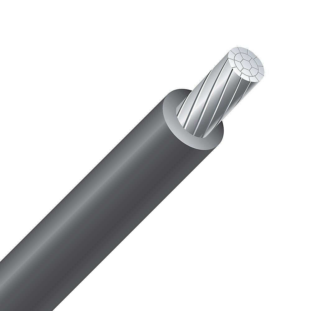 6AWG 4AWG 3AWG 2AWG 1AWG1/0AWG 1000mcm Xhhw Insulation Single Core