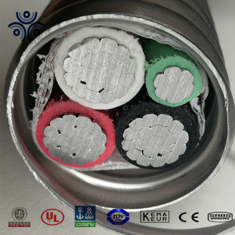 750-4 W/Grnd Aluminum Metal Clad Cable