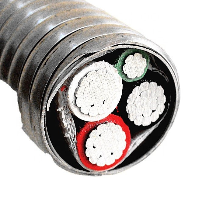 8000 Series Alloy Conductors UL1569 Standard Type Mc Aluminum Building Cable