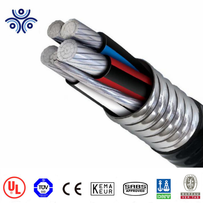 AAAC Conductor XLPE Insulation Aluminum Interlocked Armor Mc Cable