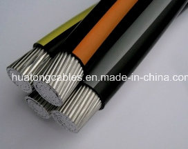 ASTM Standard 1000V Duplex Triplex Quadruplex LV Hv Service Entrance/Drop Cable