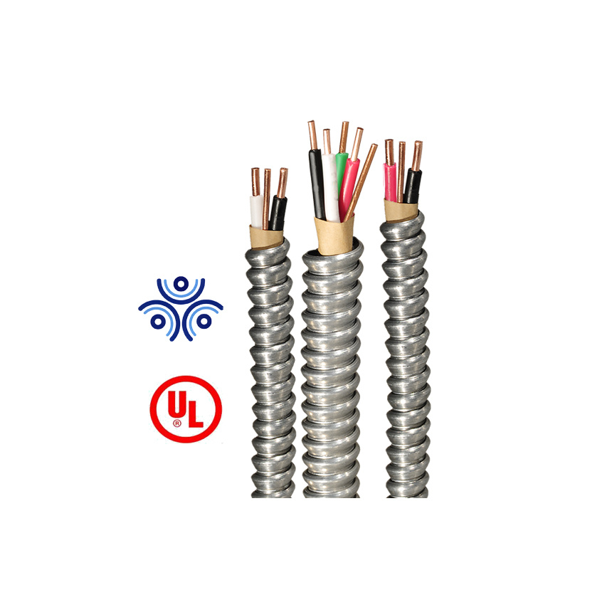 Acg90 Acgwu90 Wire 14/3 14/2 12/3 12/2 Size Aluminum Armor Cable
