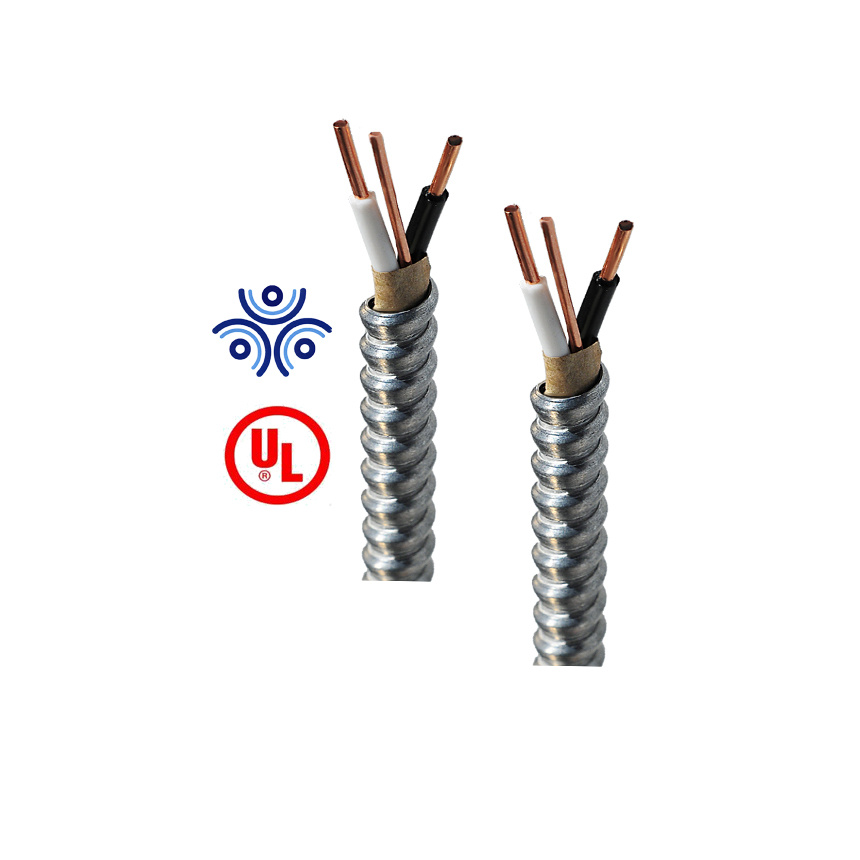 Acwu 90 AC90 Acg90 Al8000/XLPE/Aia/PVC Metal Clad Cable cUL Listed 600V 2/3 1/3 C. S. a C22.2 No. 51