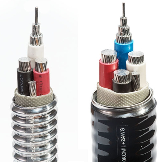 Acwu90 High Quality CSA Certified 14AWG 12AWG Metal Clad Armored Cable