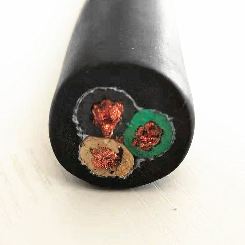 Cable eléctrico de caída de bus aislado americano Soow 14/3 250′ 14 AWG 3 cable