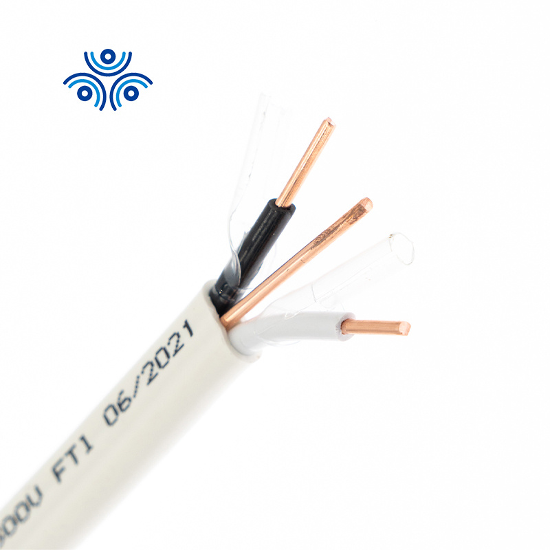 Building Residential Nmd90 300V Copper Wire Cable 14AWG 12AWG 10AWG 8AWG with C. S. a and cUL Certification