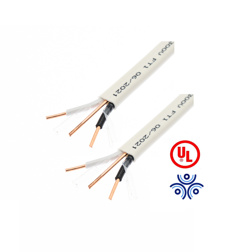Building UL719 Flat Wire House Electric Wires Nm-B Manufacture