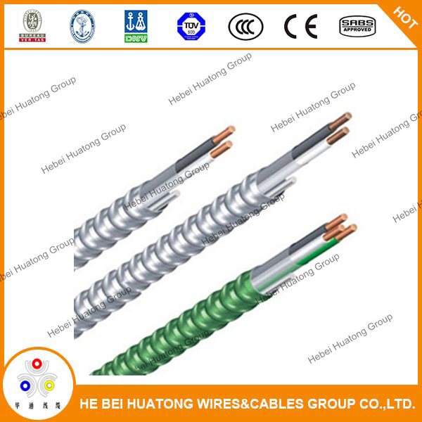 Bx Cable, Steel Armored Cable AC-90 12/2, Bx Cable, AC Cable Armored Electrical Cable UL Certificate Armored Cable