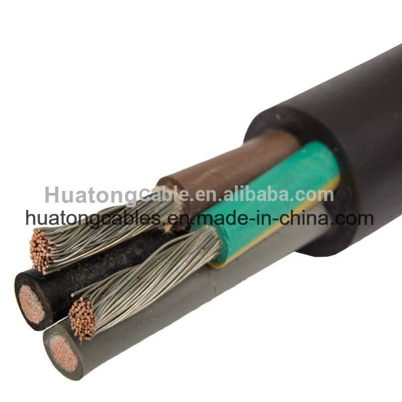 CE Certificate 3 Core 4 Core 5 Core Flexible H07rnf Neoprene/Epr/CPE Rubber Cable