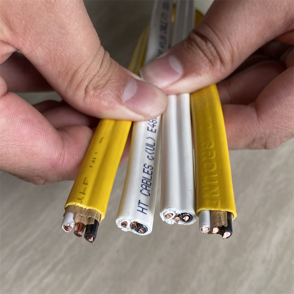 CSA 14/2 12/2 PVC Electric Copper Wire Roll with Ground Specifications House Electrical Cable cUL Nmd90 100m 150m